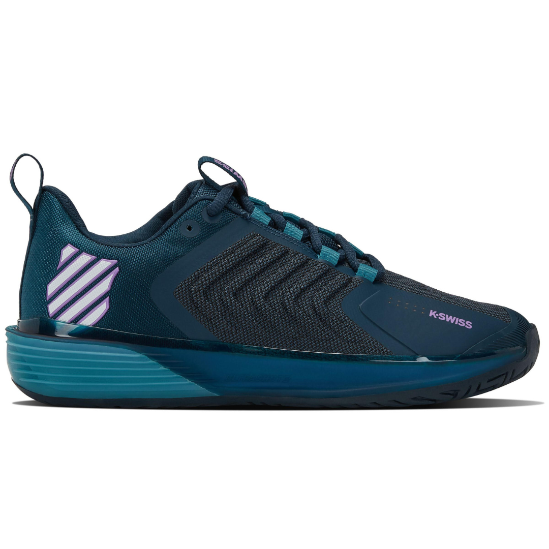 K Swiss Ultrashot AC Men Tennis Shoes Reflecting/Blue/Amethyst