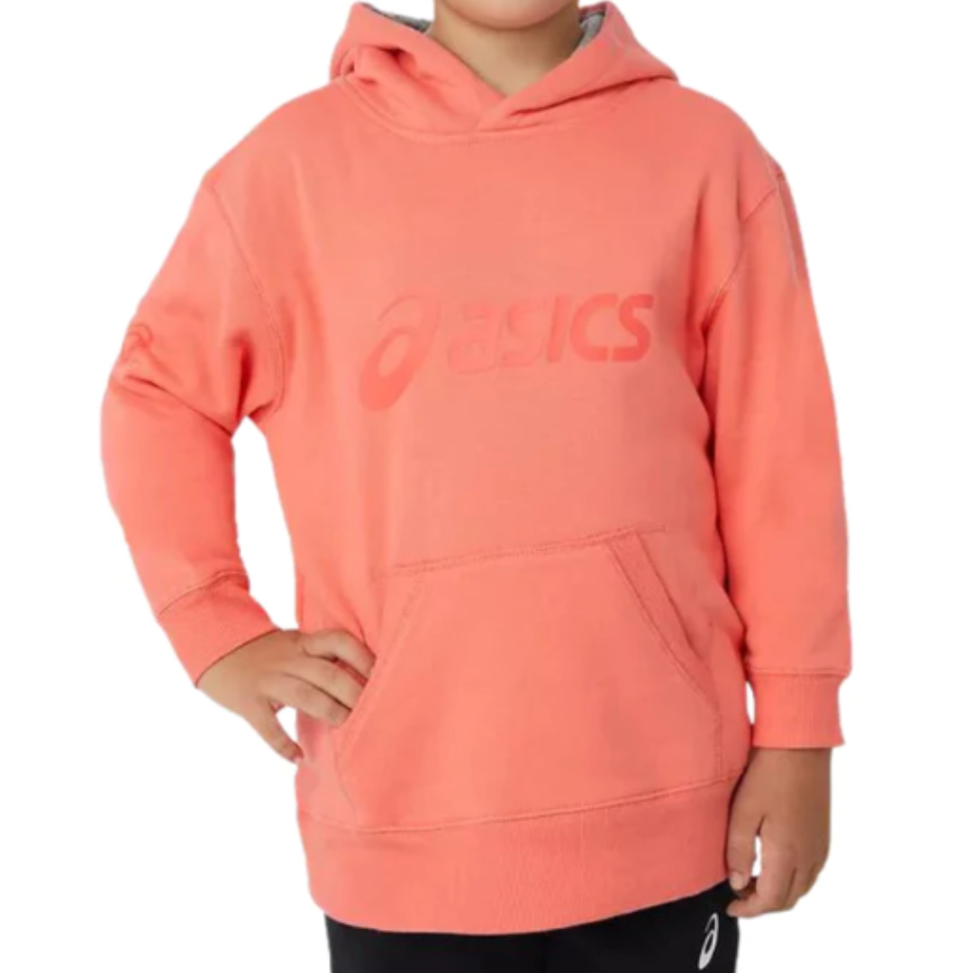 Asics Kids Fleece Hoodie Papaya TennisGear