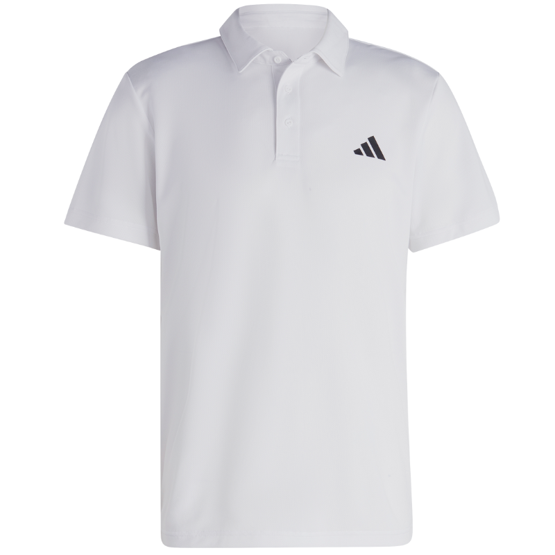 Adidas Mens Tennis Fab Polo Shirt White - Main Image