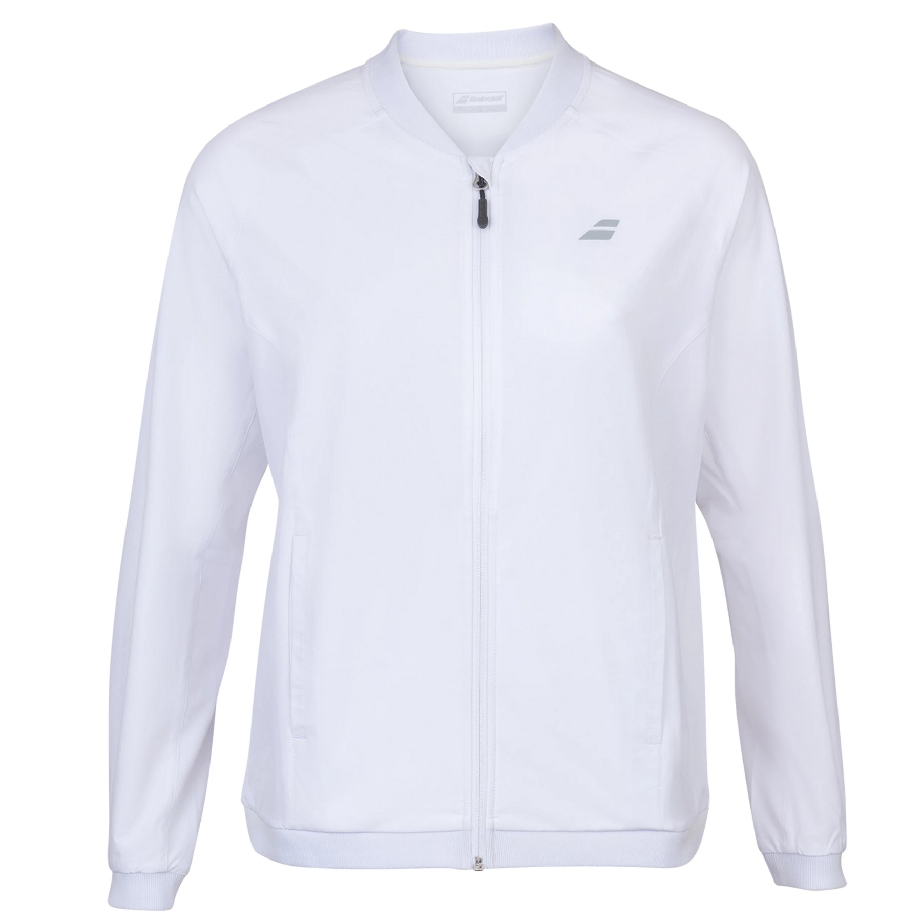 ウェア BABOLAT Play Jacket White Babolat Jacket Play Men Sport Tracksuitjacket Zipper white