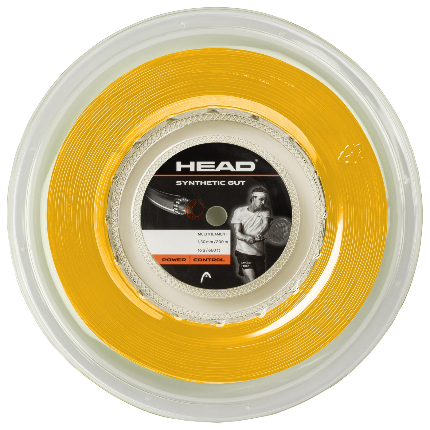 Head Synthetic Gut 130 Gold 200m
