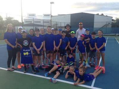 Core values on display from Tennis Gear juniors