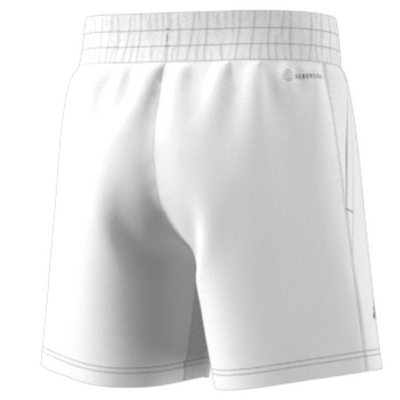 Adidas Performance Club 3S White Boys Tennis Short