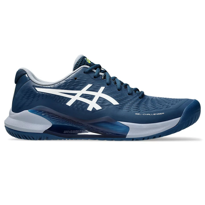 Asics Outlet Asics Gel Foundation 11 Blu Asics Gel-Challenger 14 Men Tennis Shoes Mako Blue/White