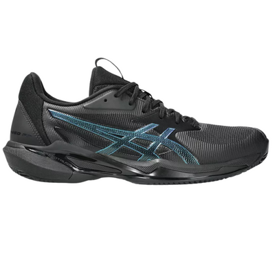 Asics Solution Speed FF 3 Clay Night Energy Herringbone Womens Tennis Shoes - Black/Prism Blue