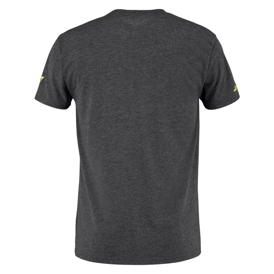 Babolat Aero Cotton Men Tee - Black Heather