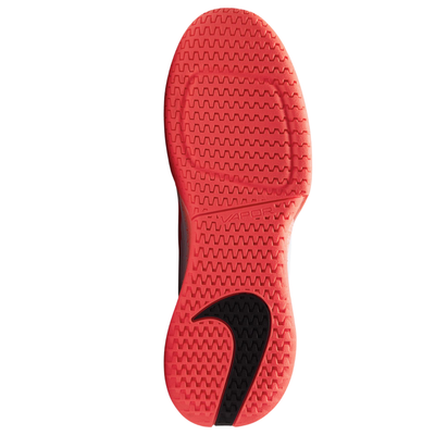 Nike Vapor Pro 3 Hard Court Womens Tennis Shoes - White/Hot Lava-Wolf Grey