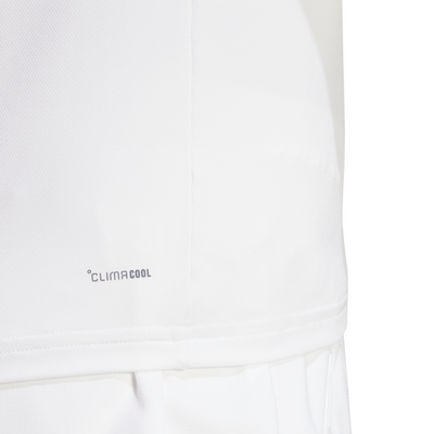 Adidas Club Tennis Climacool 3-Stripes Polo Womens Shirt - White