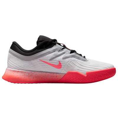 Nike Vapor Pro 3 Hard Court Womens Tennis Shoes - White/Hot Lava-Wolf Grey