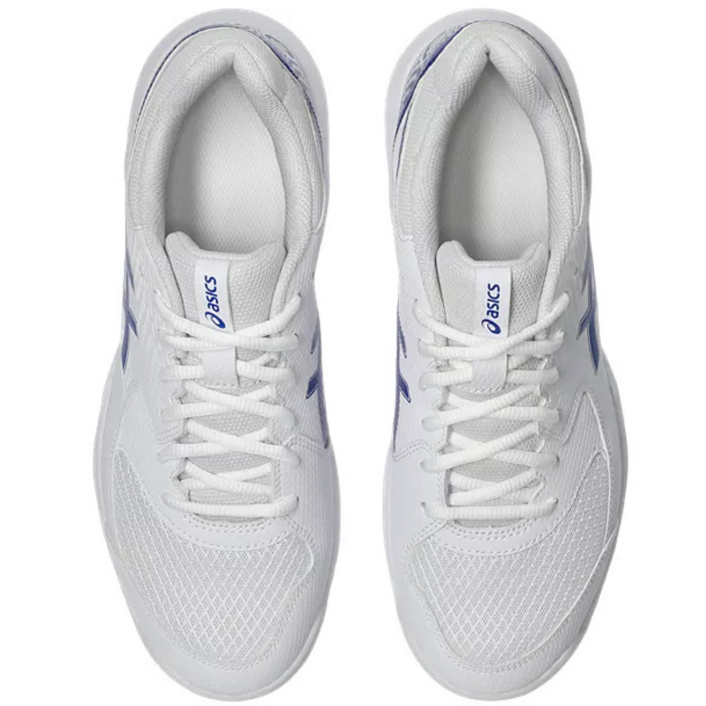Asics Gel Dedicate 8 Hard Court Mens Tennis Shoes - White/Dark Cobalt