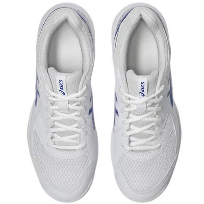Asics Gel Dedicate 8 Hard Court Mens Tennis Shoes - White/Dark Cobalt