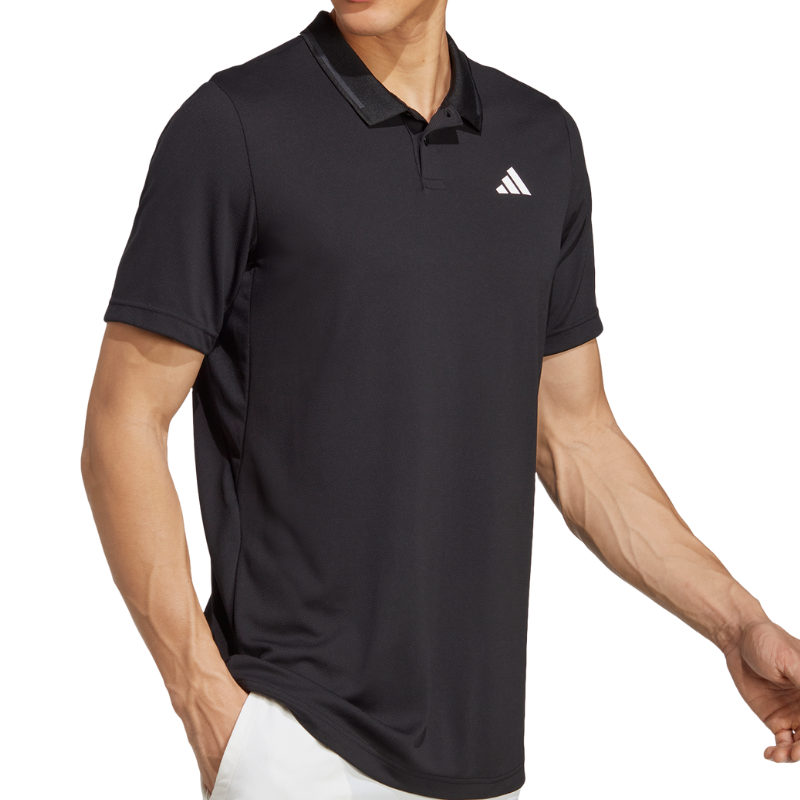 Adidas Club Tennis Piqué  Mens Polo Shirt - Black