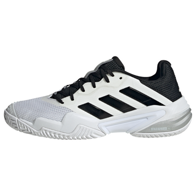 Adidas Barricade 13 Mens Tennis Shoes - White/Core Black/Grey Three