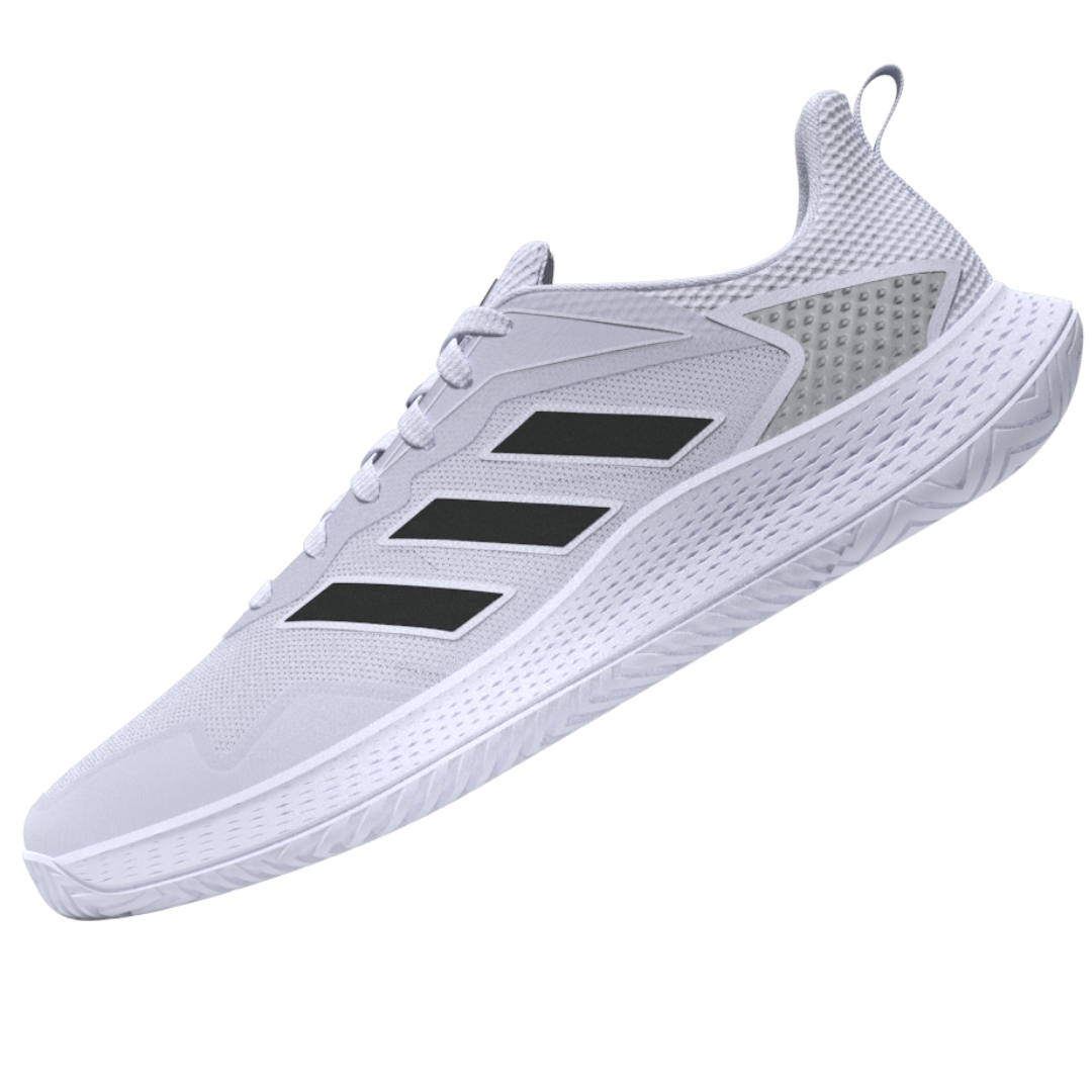 Adidas Defiant Speed Mens Tennis Shoes - White/Black/Silver