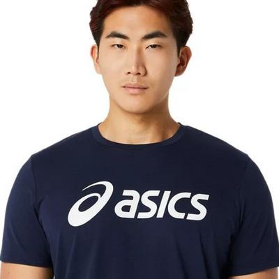 Asics Graphic Mens Tennis Tee - Midnight