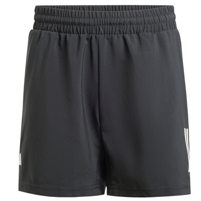 Adidas Club Tennis 3-Stripes Junior Tennis Shorts - Black