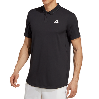 Adidas Club Tennis Piqué  Mens Polo Shirt - Black