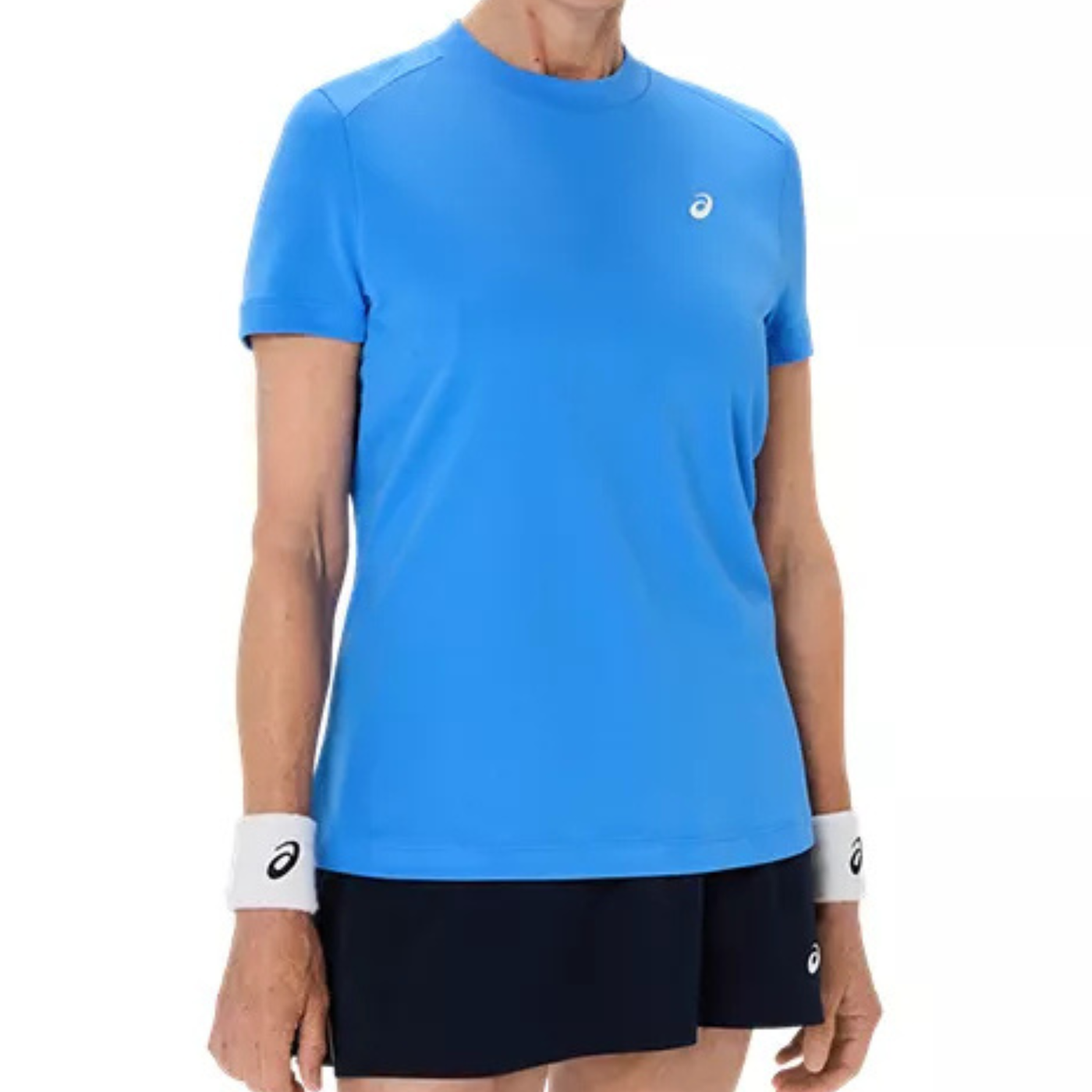 Asics Court SS Women Tennis Top - Blue Coast