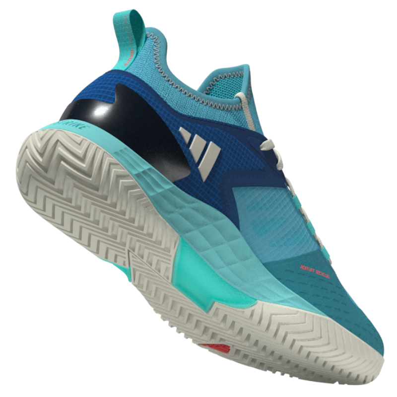 Adidas Adizero Ubersonic 4.1  Men Tennis Shoes - Turquoise / Light Aqua / Off White