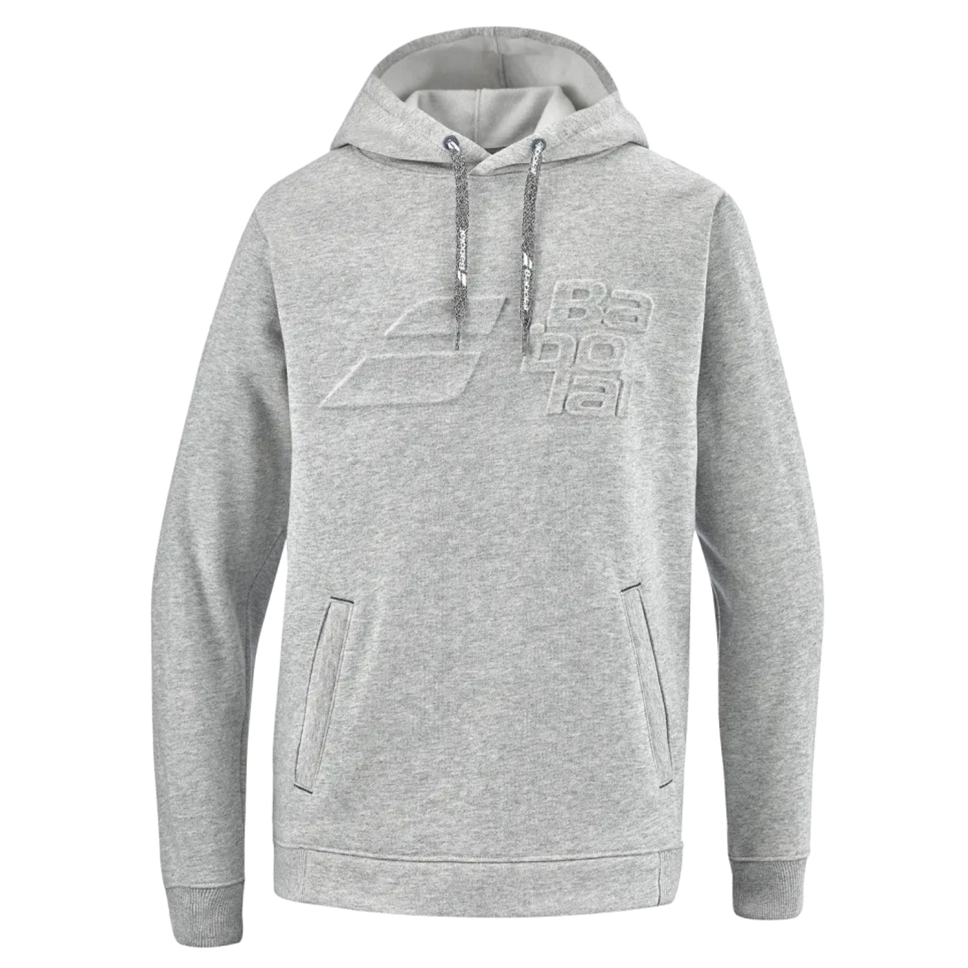 Babolat Exercise Junior Hood Sweat - High Rise Hthr