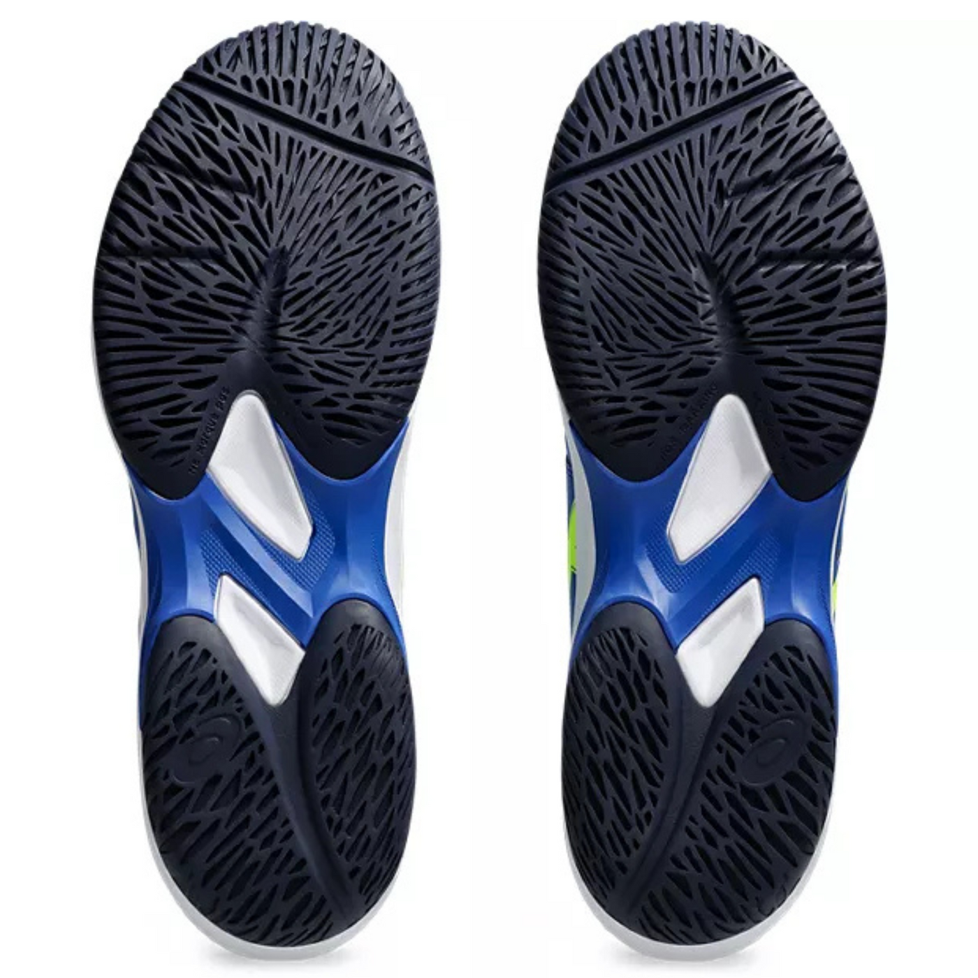 Asics Game FF Pickleball Shoes - Illusion Blue / Safety Yellow