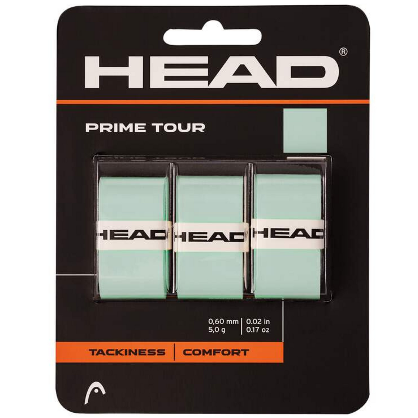 Head Prime Tour Overgrip  3 Pack - Celeste
