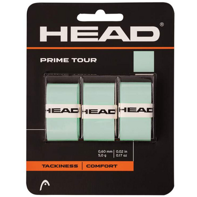 Head Prime Tour Overgrip  3 Pack - Celeste