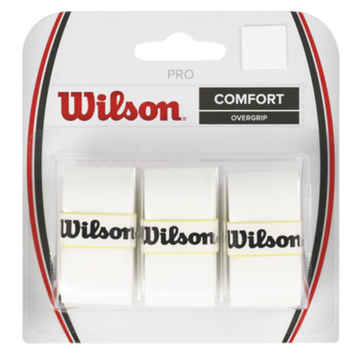 Wilson Pro Overgrip 3 Pack - White