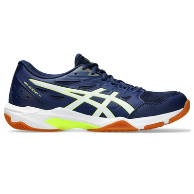 Asics Gel-Rocket 11 Men Tennis Shoes - Blue Expanse/Safety Yellow