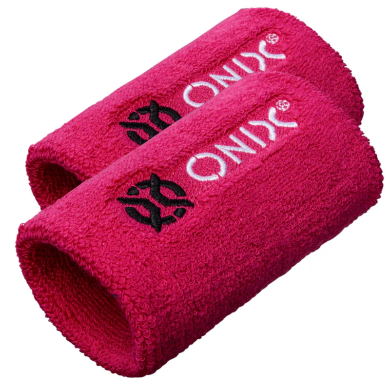 Onix Pickleball Sweat Wristbands - Pink