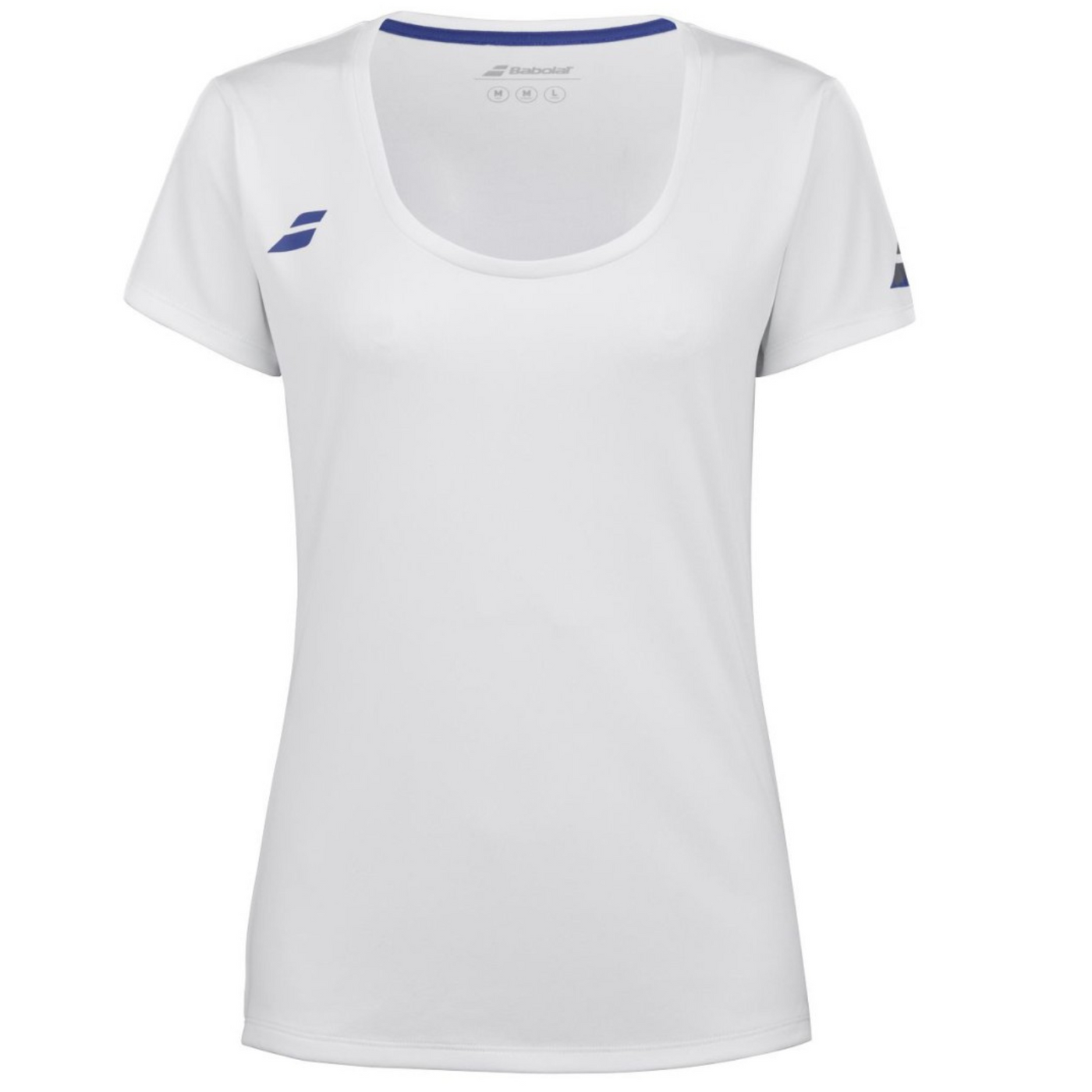 Babolat Play Cap Sleeve Girl Top 1000 - White/White