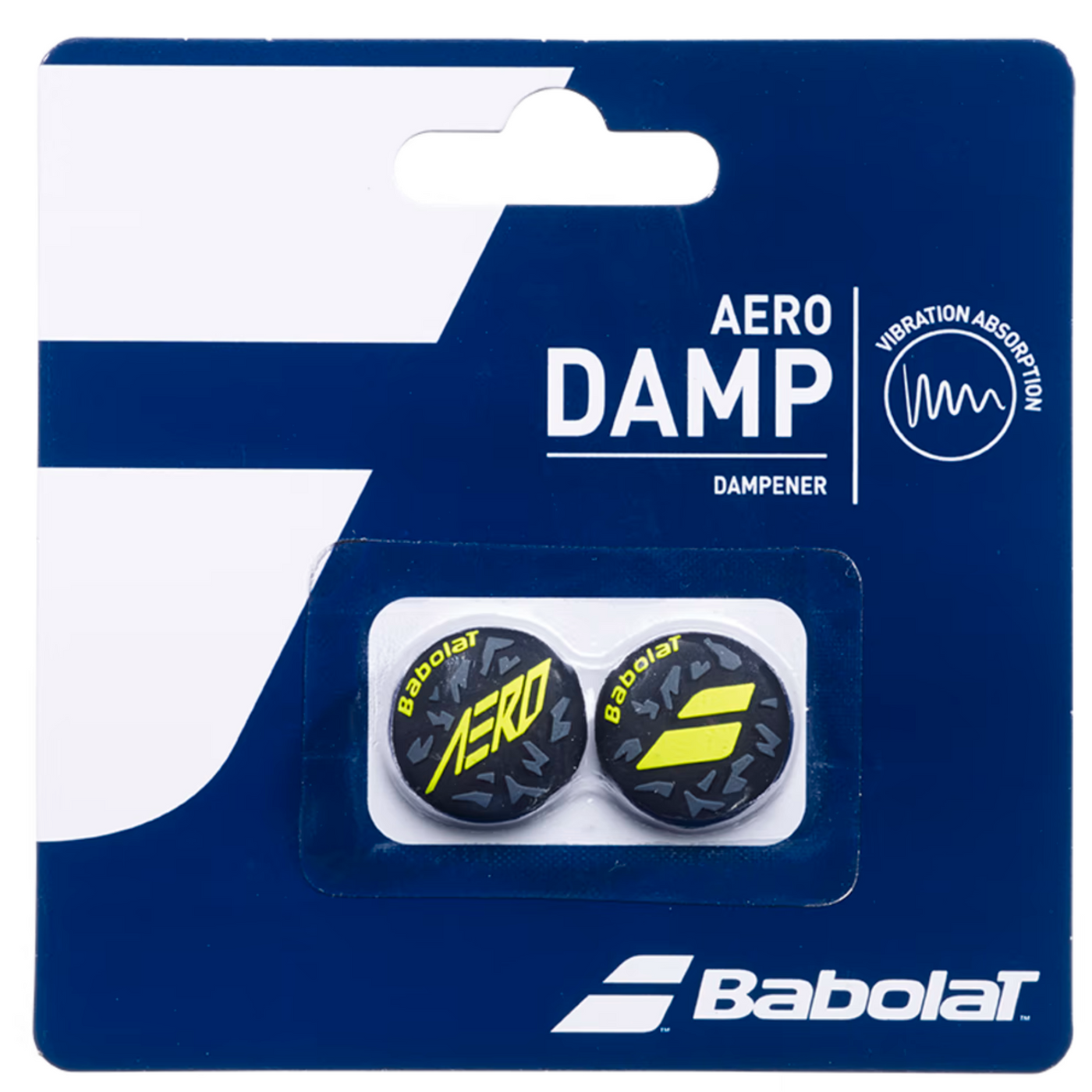 Babolat Aero Damp X2 - Yellow/Black