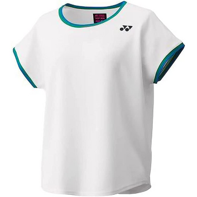 Yonex 2021 Women Crew Neck Tennis Shirt - White