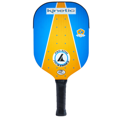Pro Kennex Kinetic Pro Spin Pickleball Paddle - Blue/Yellow