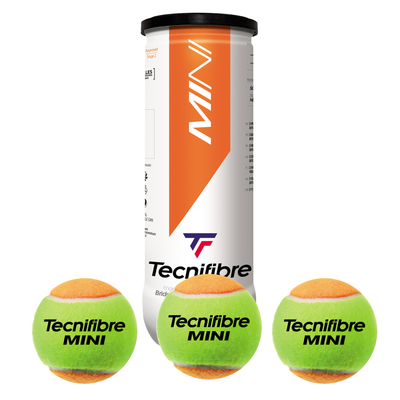 Tecnifibre Mini Orange 3 Ball Can