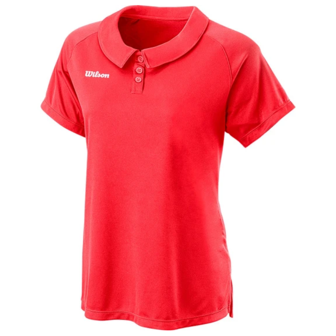 Wilson Team II Women Polo Shirt - Fiery Coral