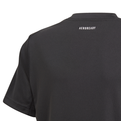 Adidas Boys Club 3-Stripe Tee - Black/White