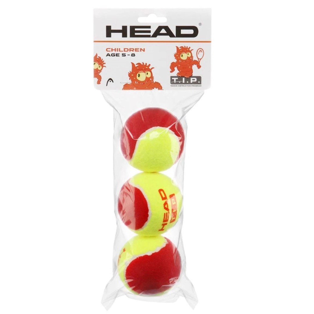 Head Stage 3 Red Tennis Balls - 3 Pack