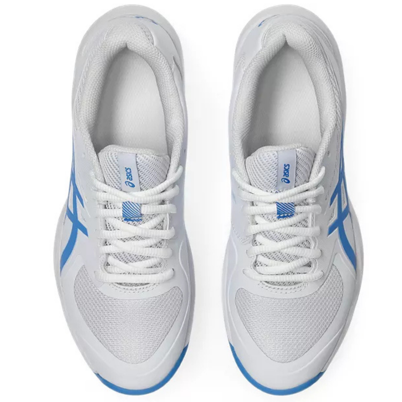 Asics Game FF Womens Tennis Shoes - White/Blue Coast