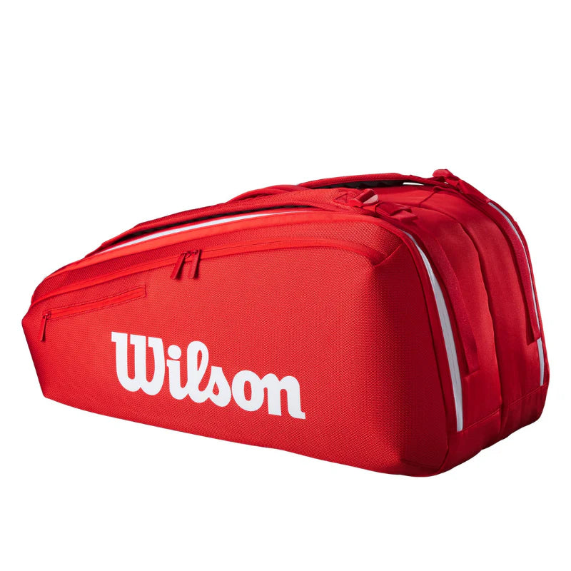 Wilson Super Tour 9 Pack 2025 Bag - Red