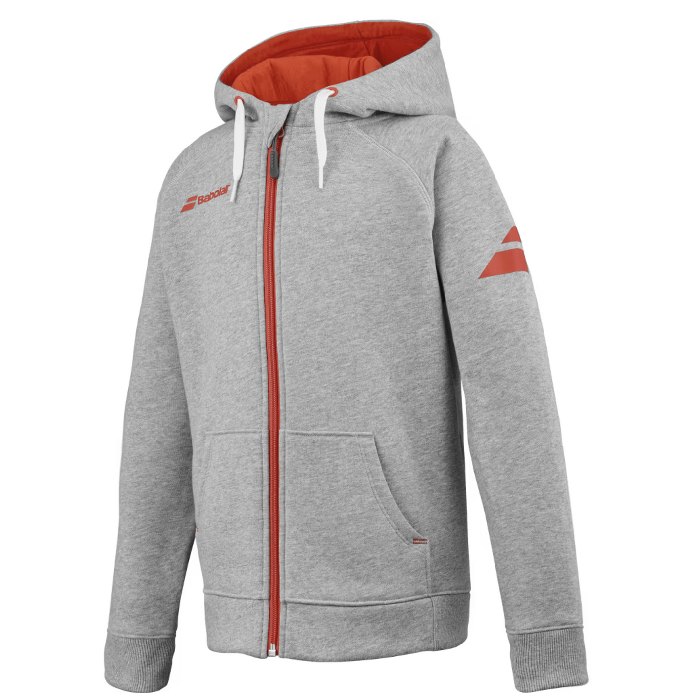 Babolat Exercise Junior Hood Jacket 3002 - High Rise Heather
