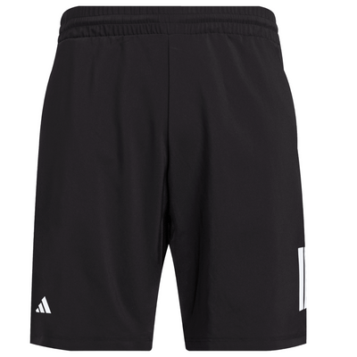 Adidas Club Tennis 3-Stripes Junior Tennis Shorts - Black