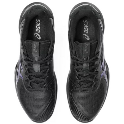 Asics Solution Speed FF 3 Clay Night Energy Herringbone Womens Tennis Shoes - Black/Prism Blue