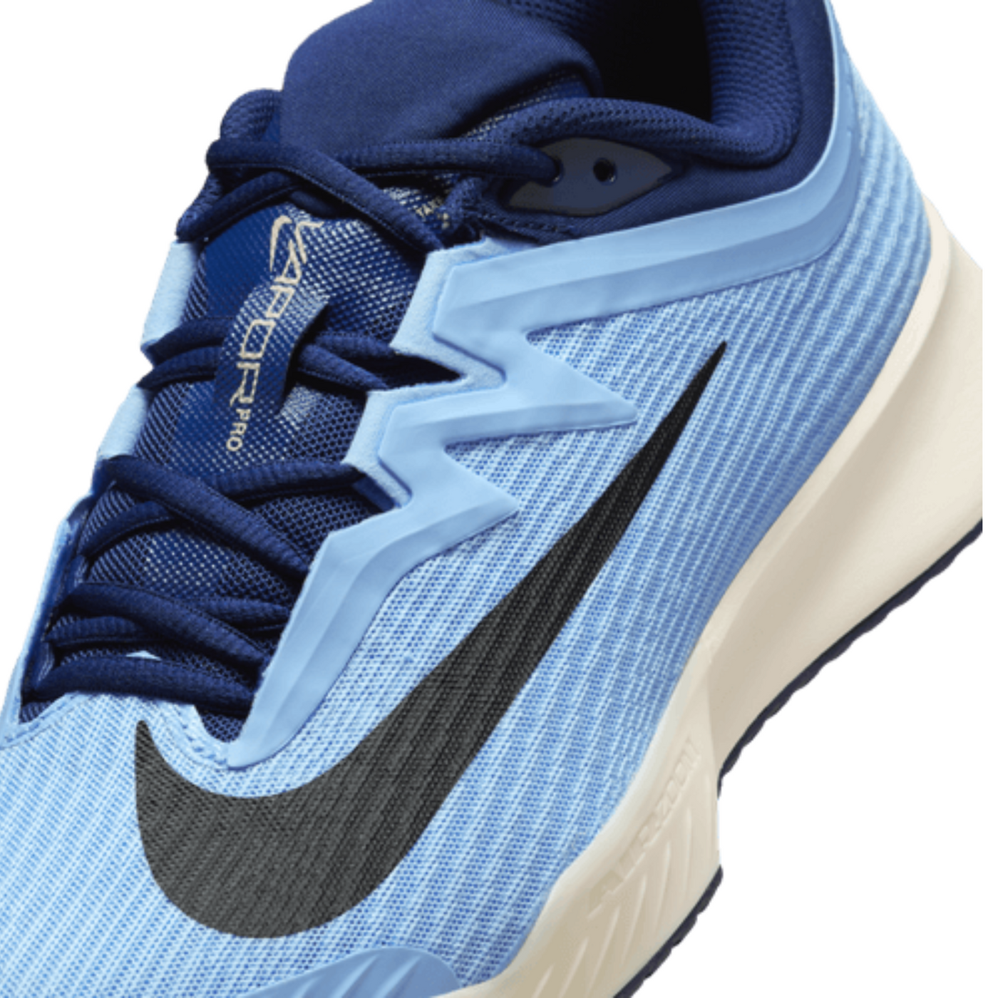 Nike Vapor Pro 3 Mens Hard Court Tennis Shoes - Psychic Blue/Black-Midnight Navy