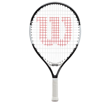 Wilson Roger Federer 19 Tennis Racquet - Black/White