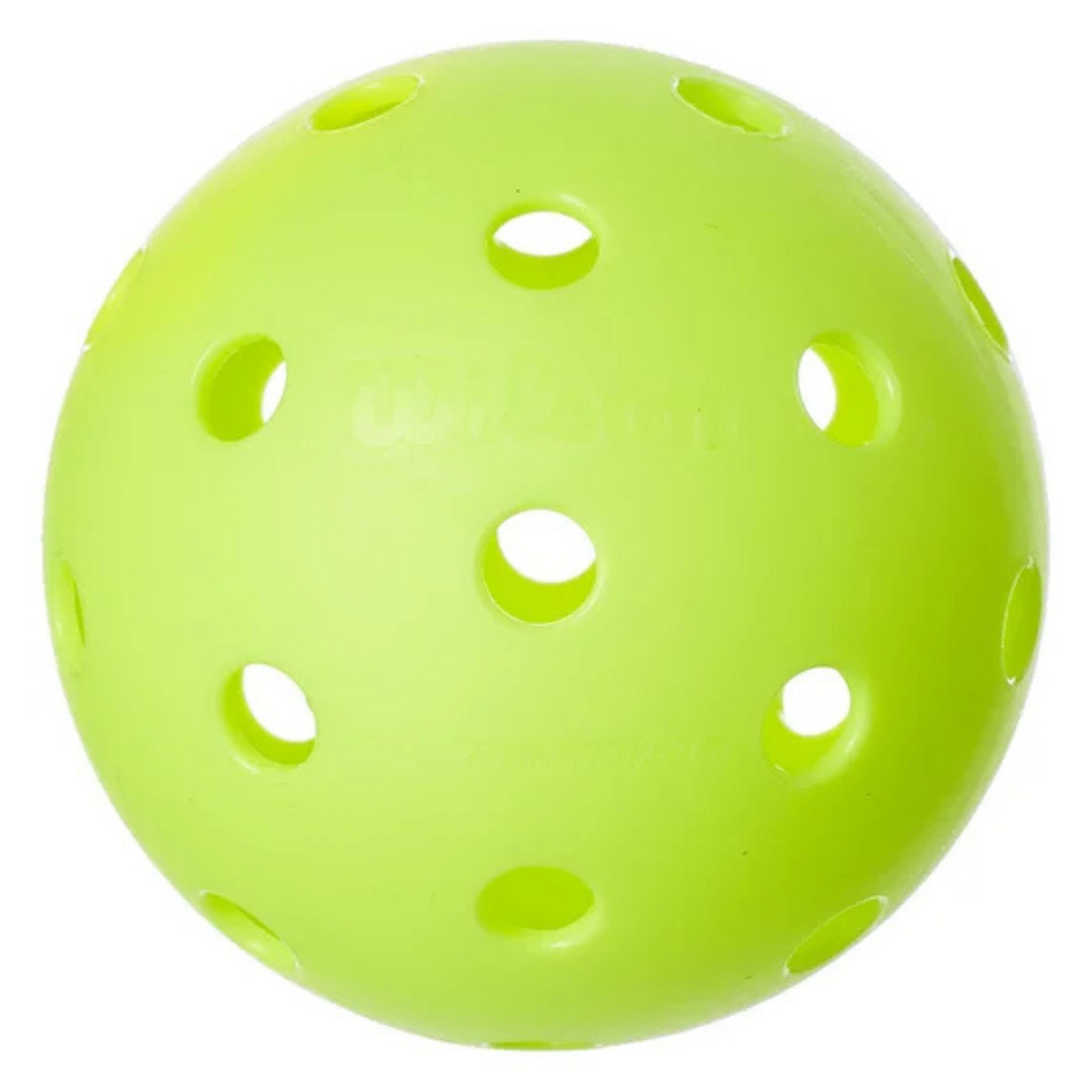 Wilson Tru 32 Indoor Pickleballs 48 Pack - Neon Yellow