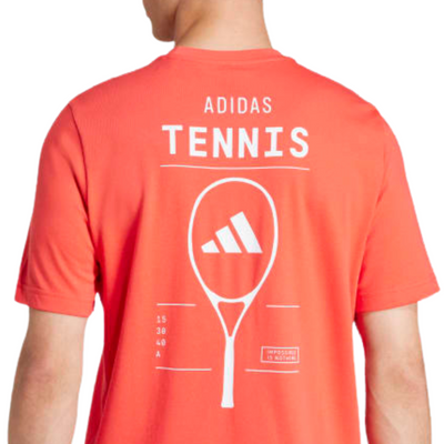 Adidas Aeroready Category Graphic Men Tennis Tee - Selure