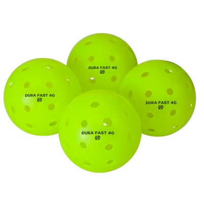 Onix Dura Fast 40 Pickleball Balls - 100 Pack Neon Green