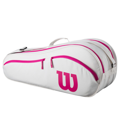 Wilson Advantage 6 Pack 2025 Racquet Bag - Off White