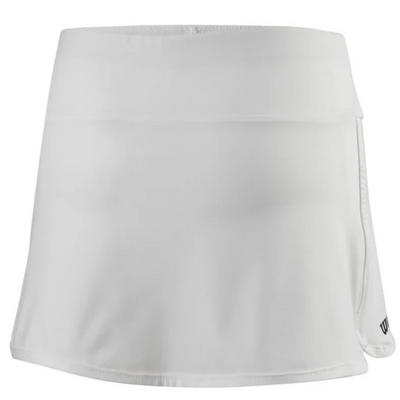 Wilson Girls Team II 11" Skirt- White